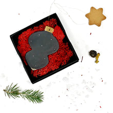 Įkelti vaizdą į galerijos peržiūros priemonę, Black porcelain Christmas decoration ANTIENT TOY1