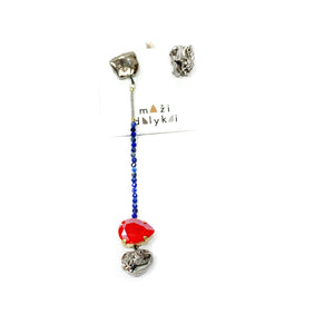 Luxuriuos porcelain mismatched earrings KASPAR's Gift