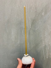 Įkelti vaizdą į galerijos peržiūros priemonę, Three candle holders WHITE BIG FIGS